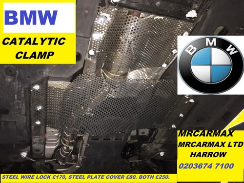 Catalytic converter lock guard - lock,